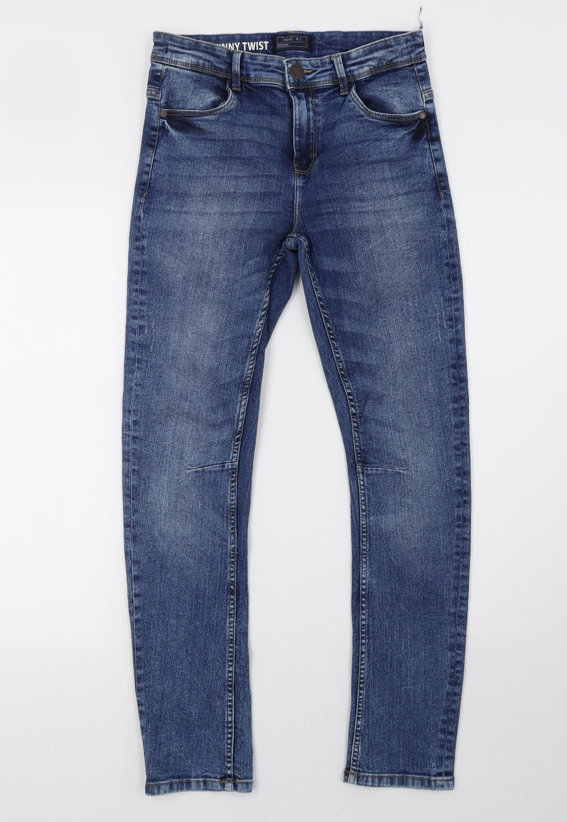 NEXT Girls Blue  Denim Straight Jeans Size 13 Years