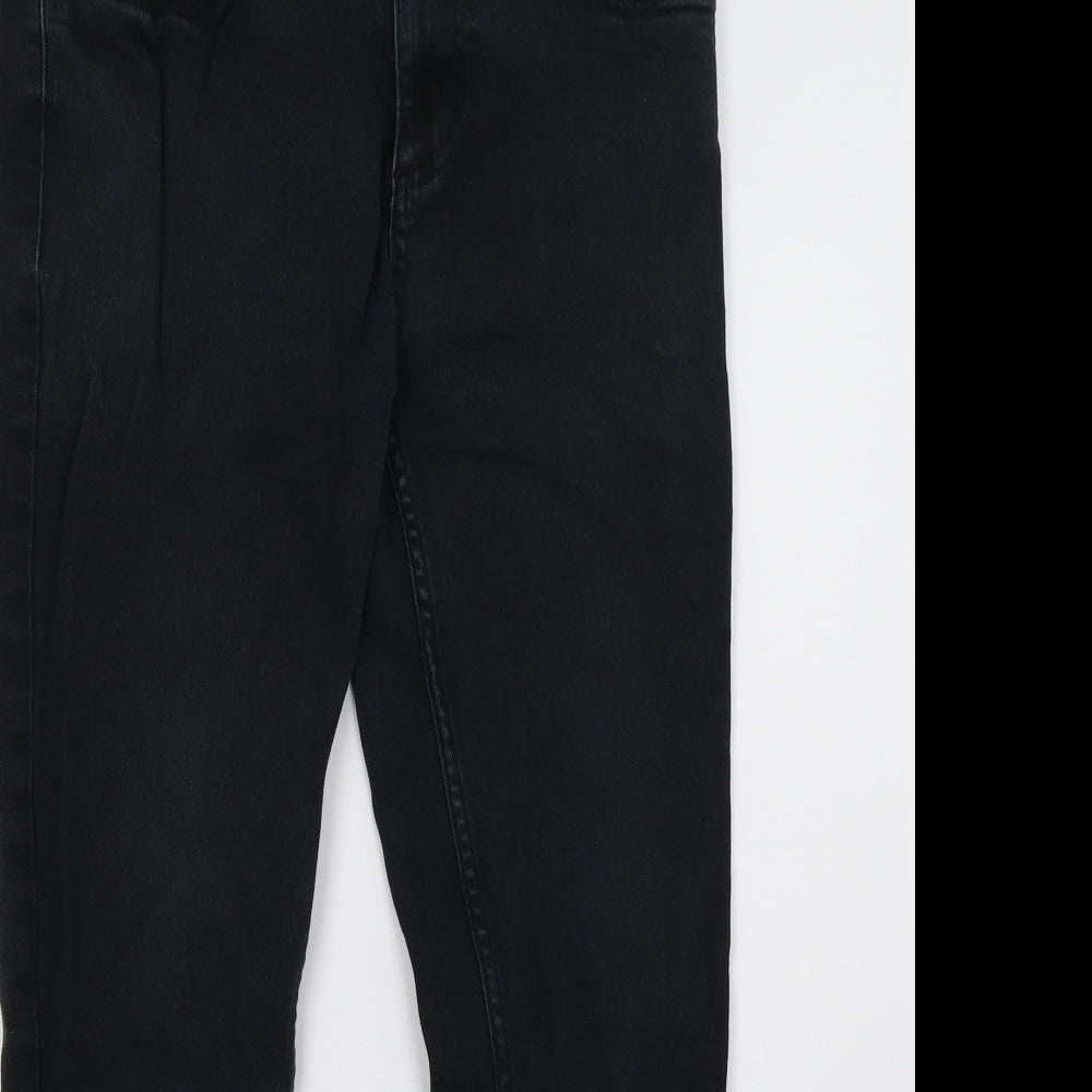 Primark Mens Black  Denim Straight Jeans Size 32 L30 in