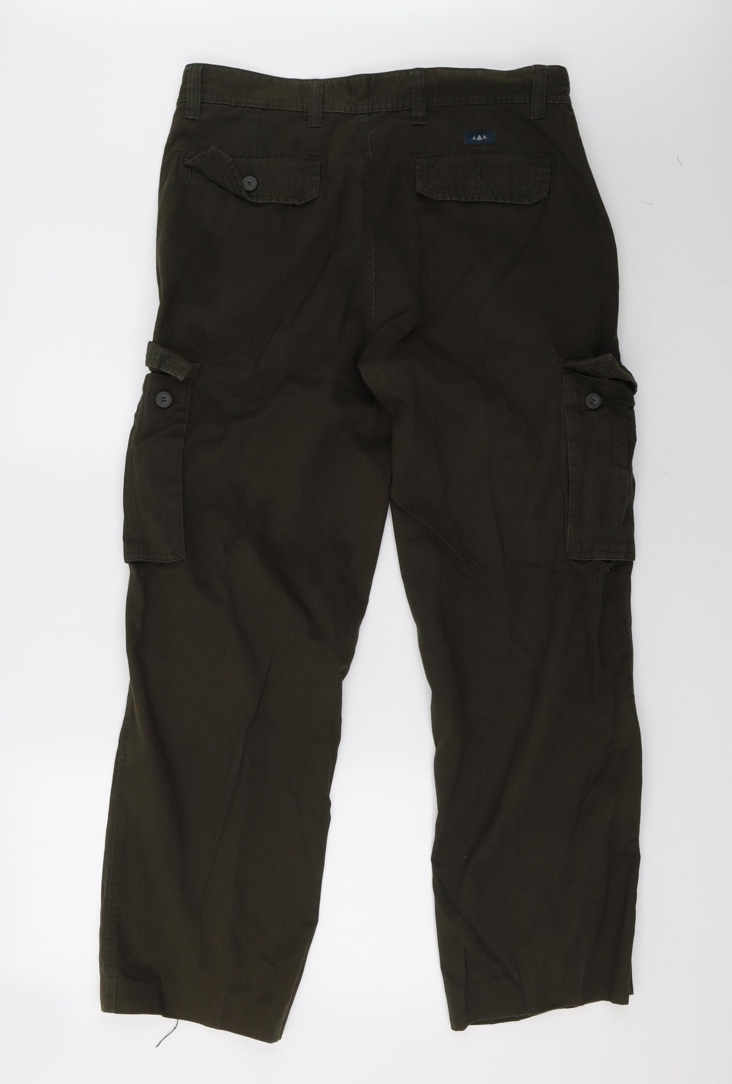 BHS Mens Green   Trousers  Size 34 L33 in