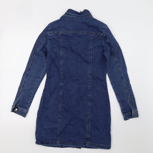 Primark Womens Blue  Denim A-Line  Size L