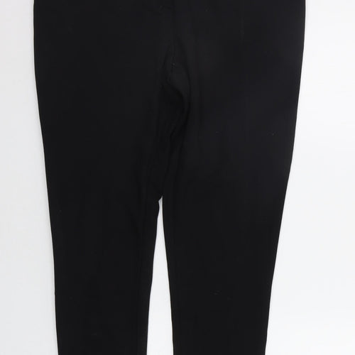 F&F Womens Black   Trousers  Size 14 L27 in