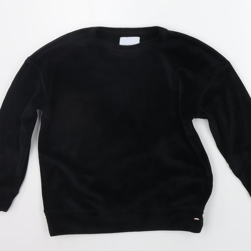 NEXT Boys Black   Pullover Jumper Size 9 Years