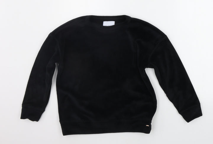 NEXT Boys Black   Pullover Jumper Size 9 Years