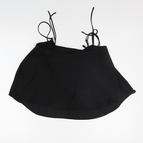 Topshop Womens Black   Basic Tank Size 6