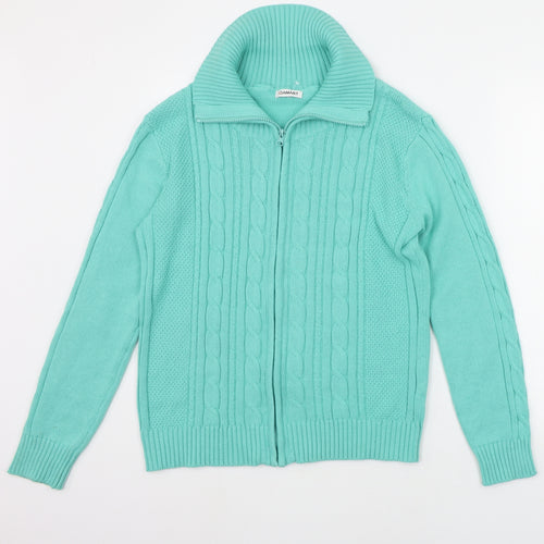 Damart Womens Green   Jacket Coat Size 10