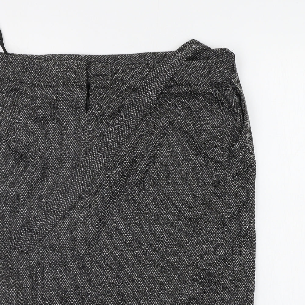 F&F Womens Grey   A-Line Skirt Size 16