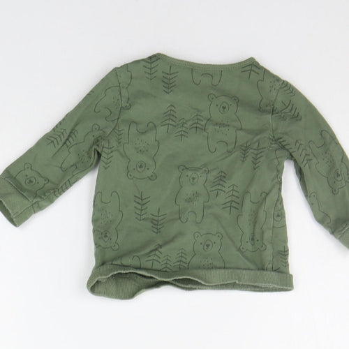 George Baby Green   Pullover Jumper Size 6-9 Months