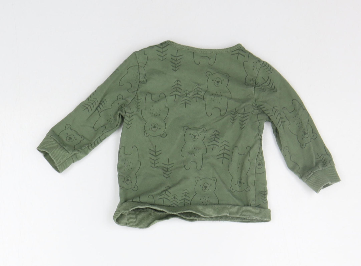 George Baby Green   Pullover Jumper Size 6-9 Months