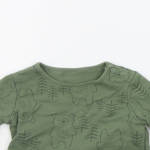 George Baby Green   Pullover Jumper Size 6-9 Months