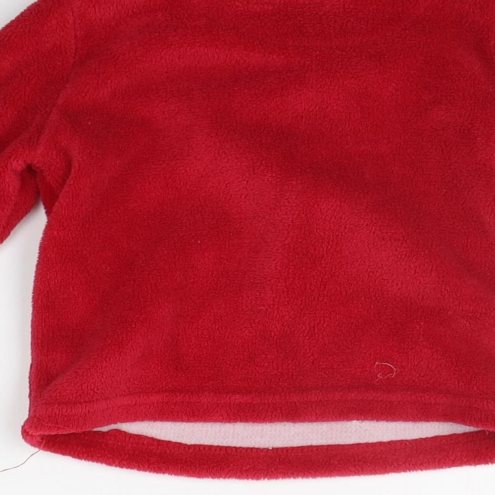 Primark Girls Red Solid  Top Pyjama Top Size 2-3 Years