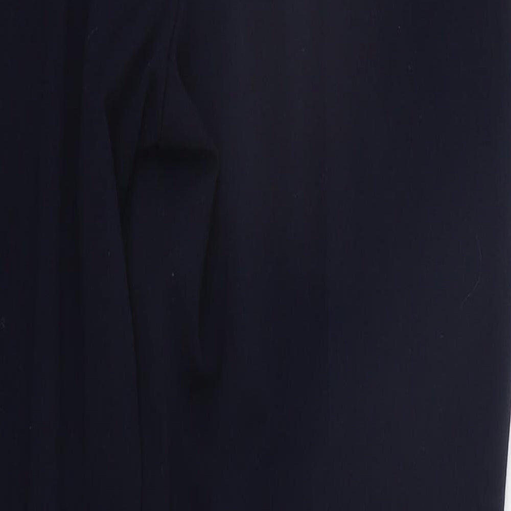 Marks and Spencer Womens Blue   Trousers  Size 14 L25 in
