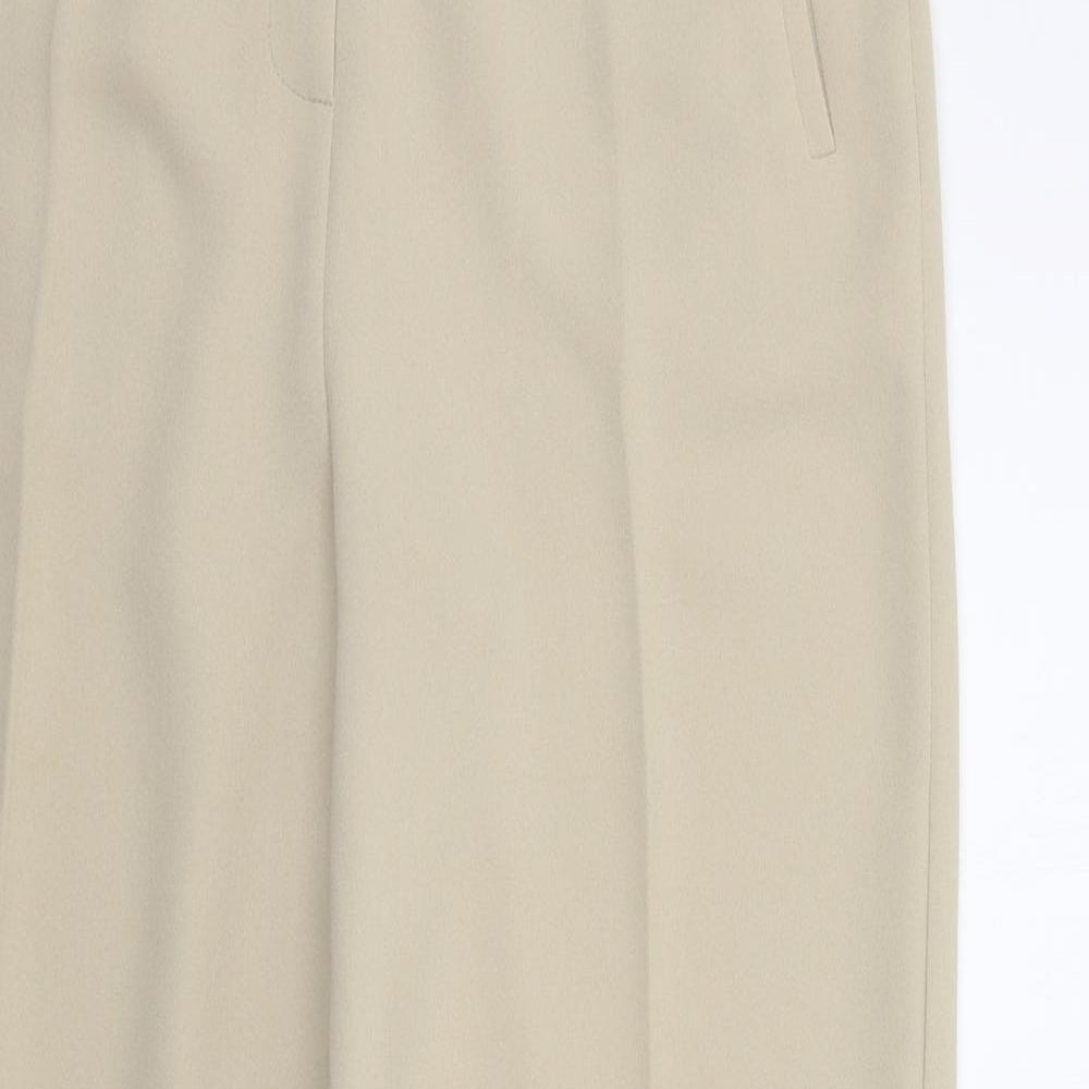Eastex Womens Beige   Trousers  Size 12 L26 in