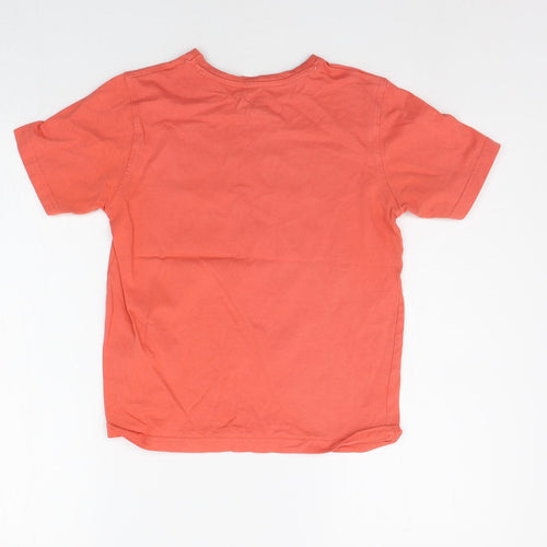 Primark Girls Orange   Basic T-Shirt Size 9-10 Years