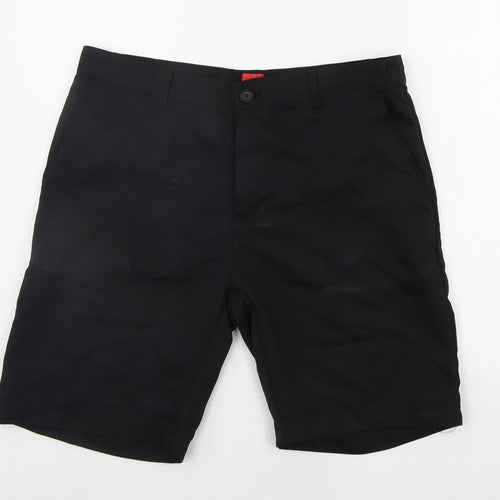 Slazenger Mens Black   Chino Shorts Size 34 in