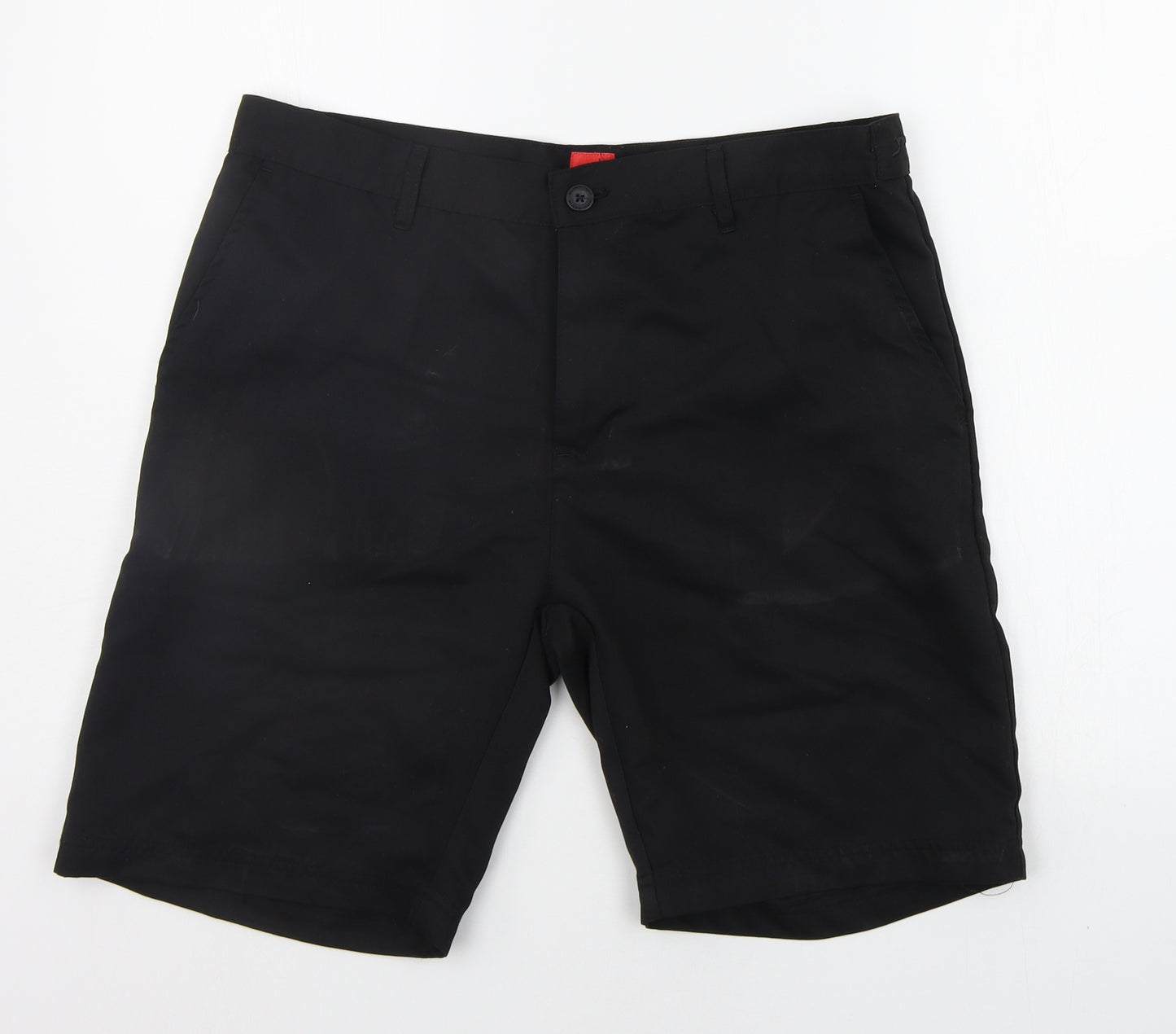Slazenger Mens Black   Chino Shorts Size 34 in