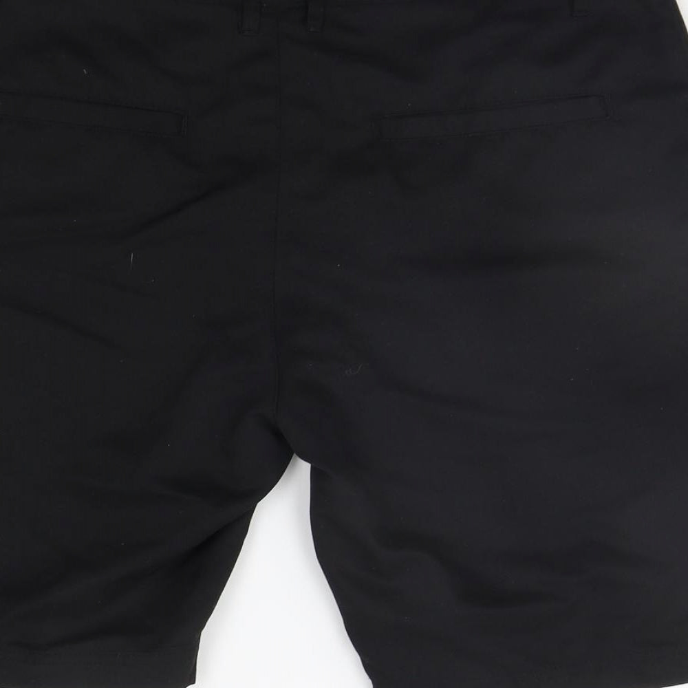 Slazenger Mens Black   Chino Shorts Size 34 in
