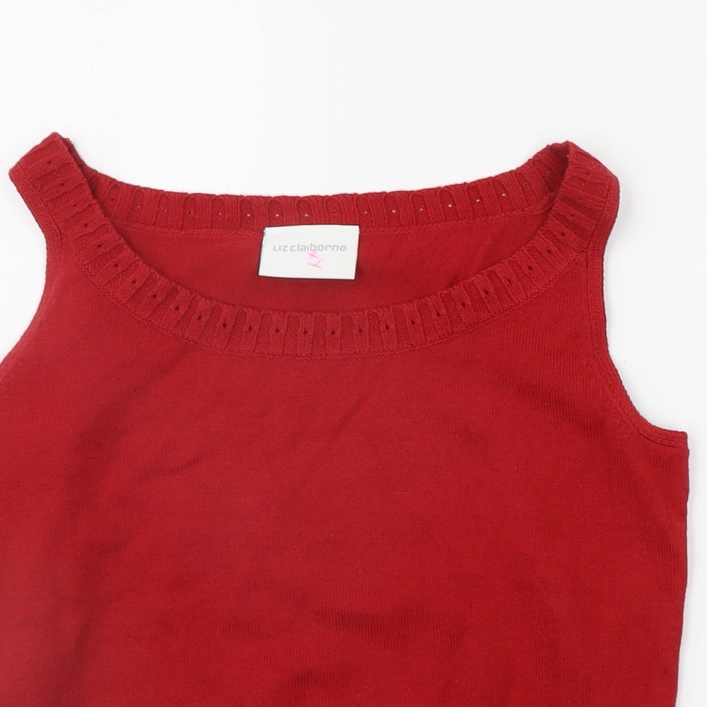 liz calborne Womens Blue   Pullover Jumper Size S
