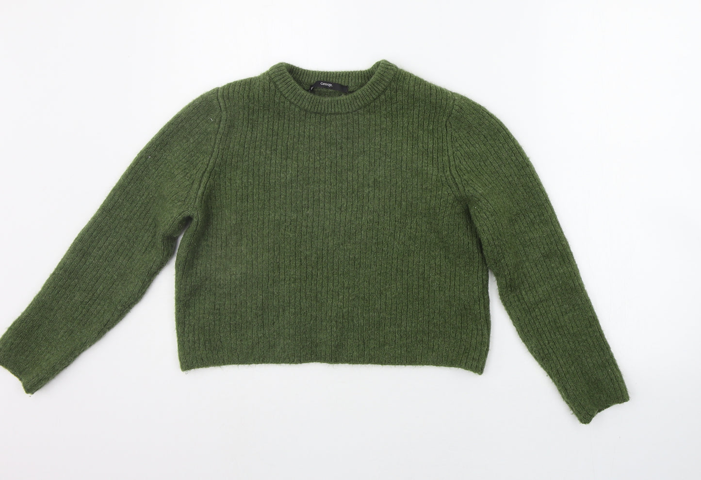 George Womens Green   Pullover Jumper Size S