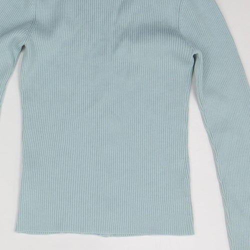 Marks and Spencer Womens Blue   Cardigan Jumper Size 10