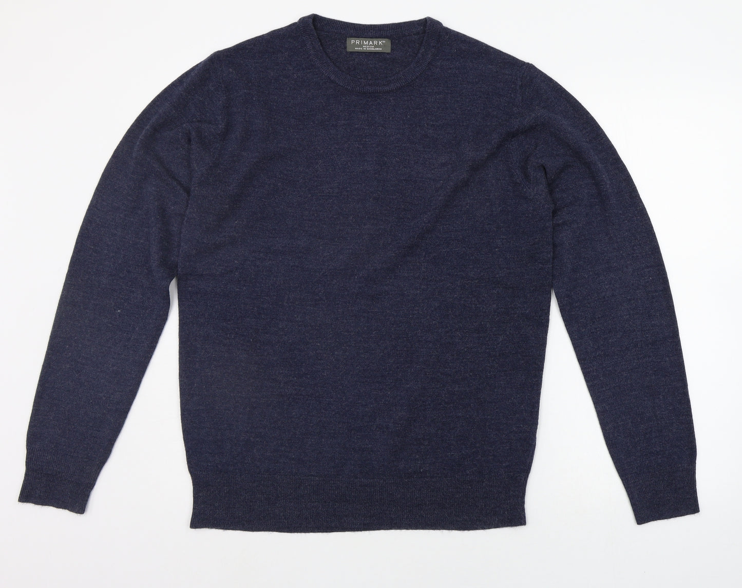 Primark Womens Blue   Pullover Jumper Size M