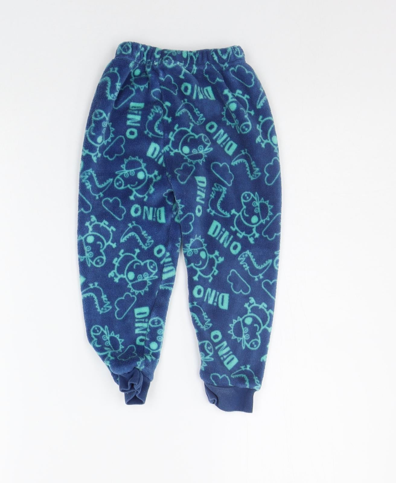 Nutmeg Girls Blue Geometric   Lounge Pants Size 12-18 Months
