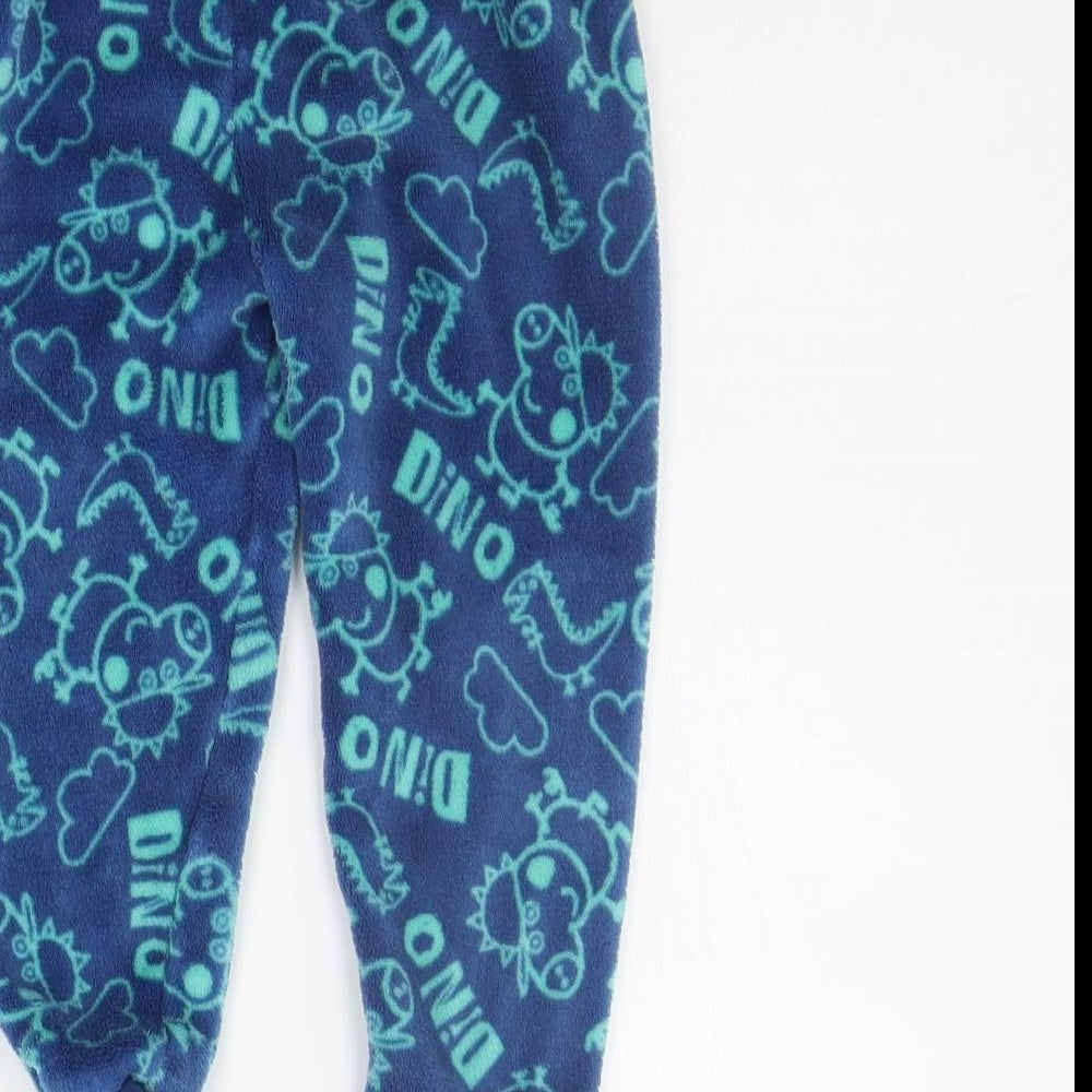 Nutmeg Girls Blue Geometric   Lounge Pants Size 12-18 Months