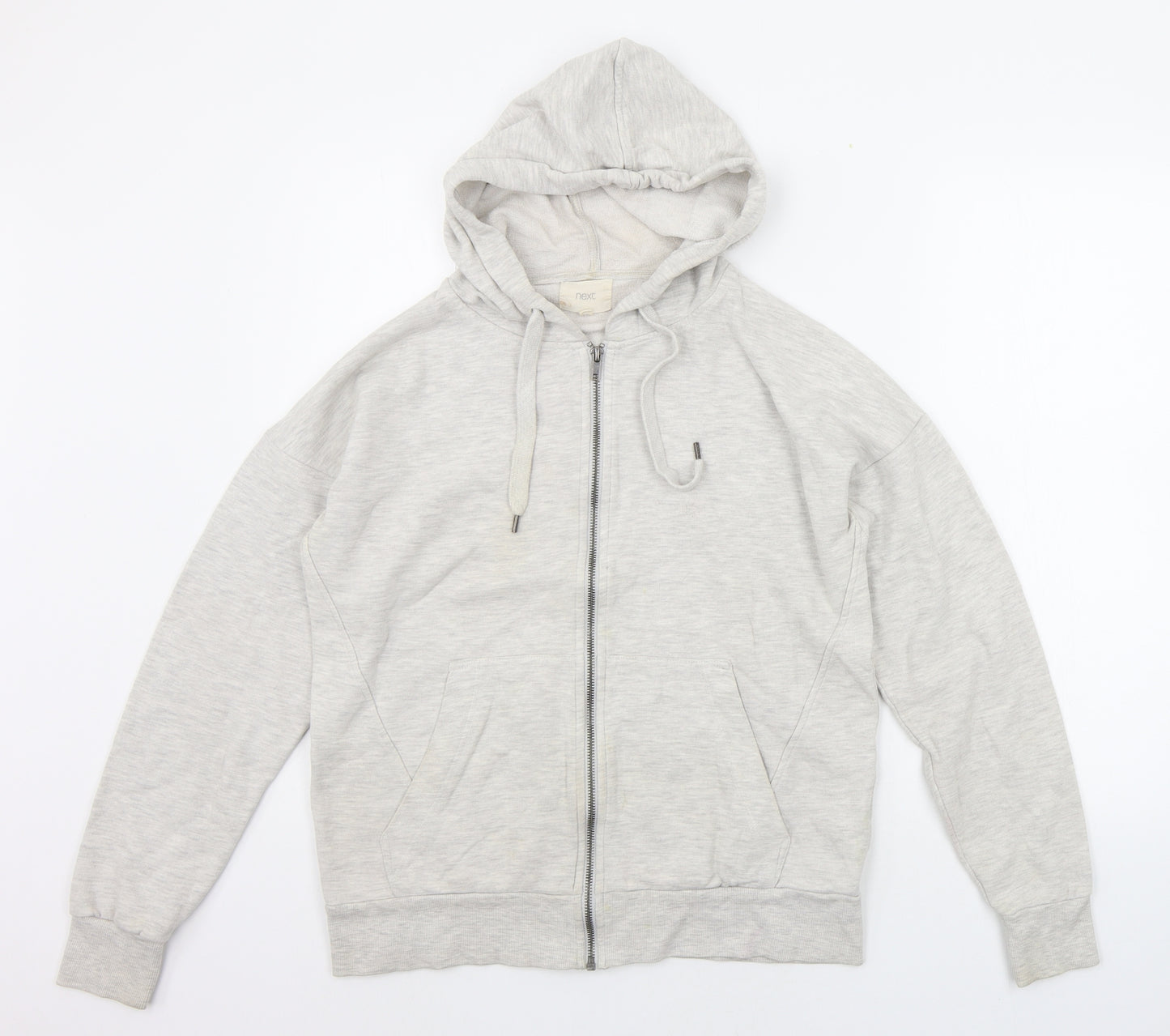 NEXT Womens White   Full Zip Jumper Size 12