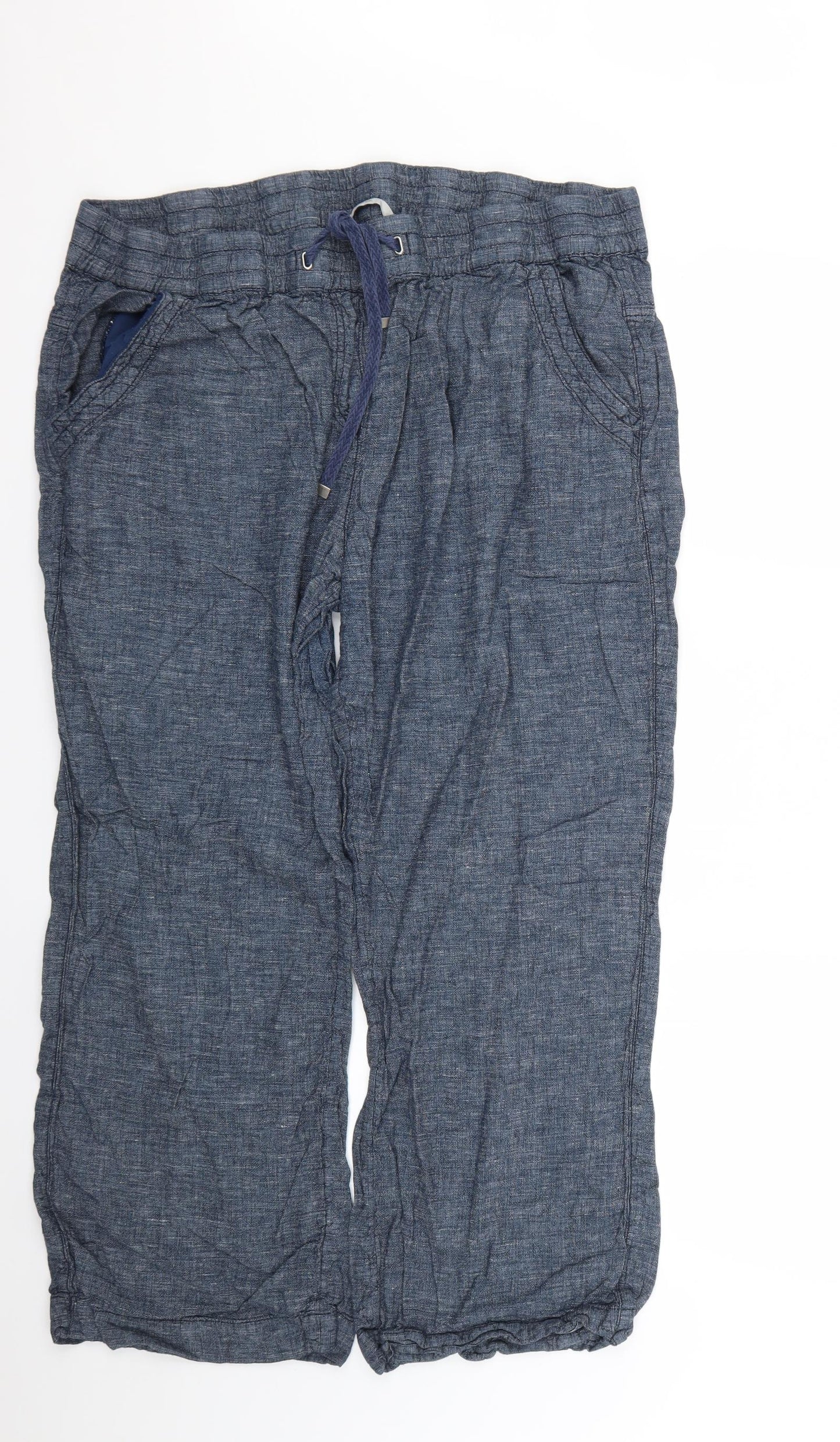 George Womens Blue   Trousers  Size 22 L24 in