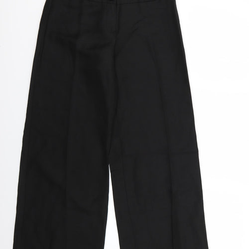 Marks and Spencer Womens Black   Trousers  Size 8 L30 in