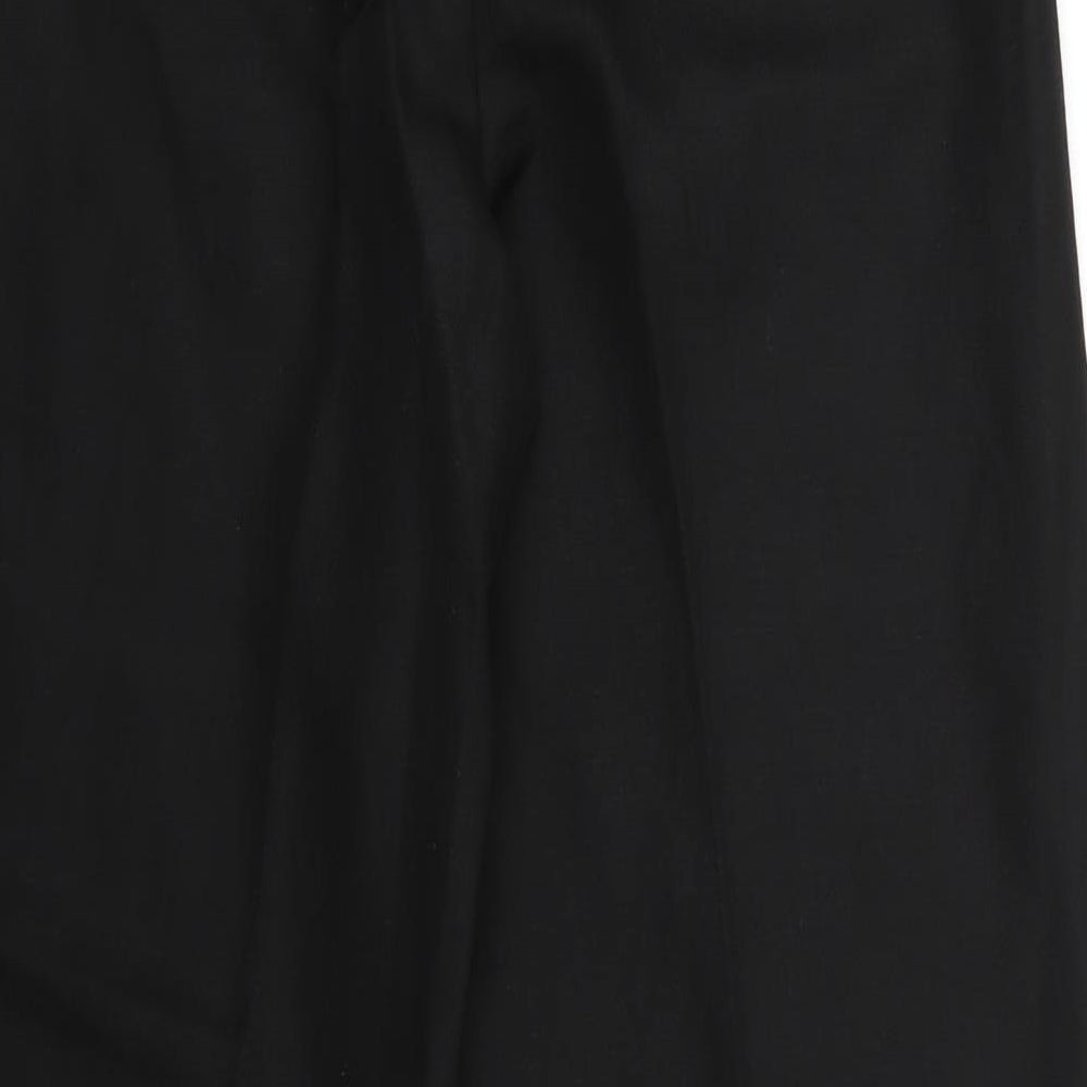 Marks and Spencer Womens Black   Trousers  Size 8 L30 in