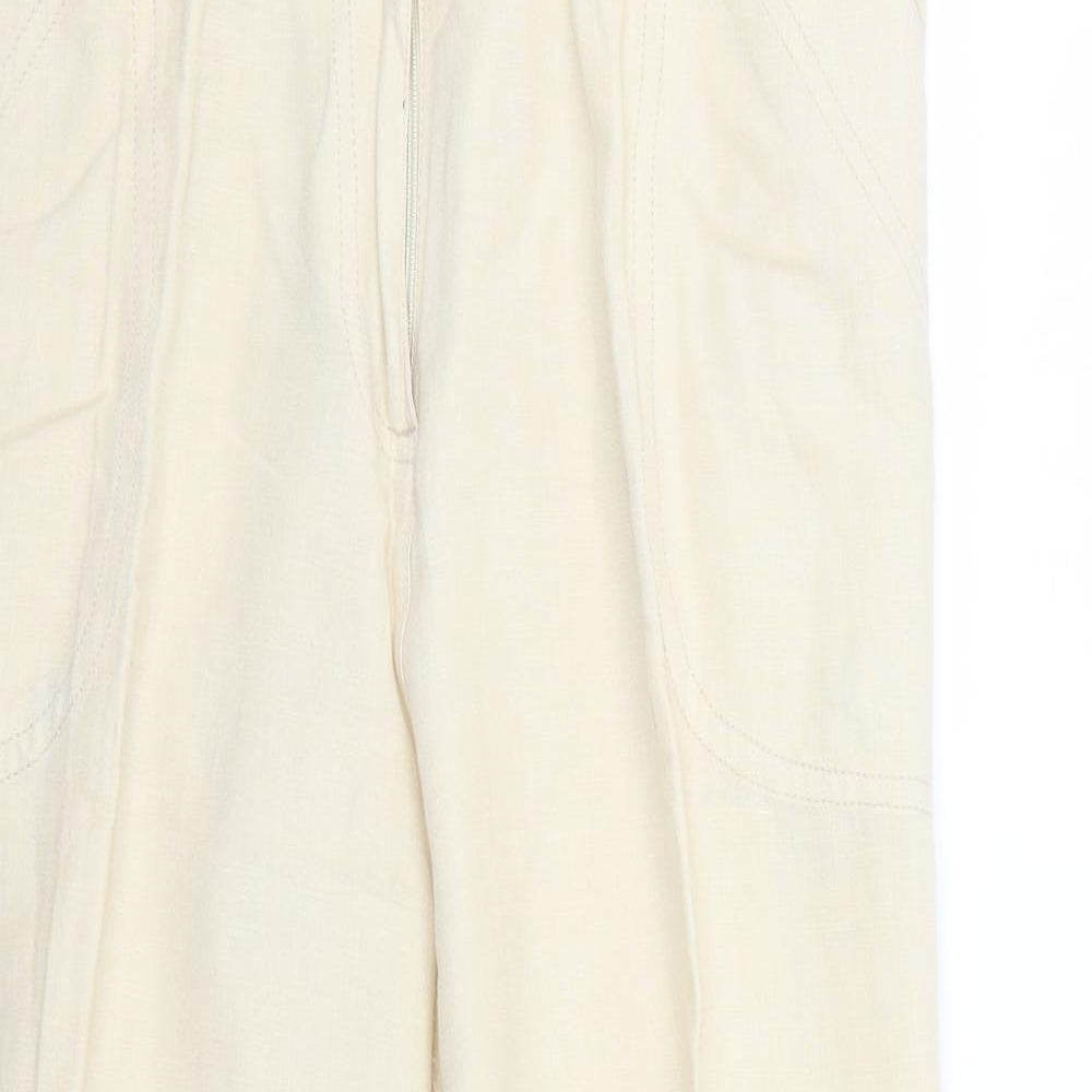 casual comfort Womens Beige   Trousers  Size 14 L25 in