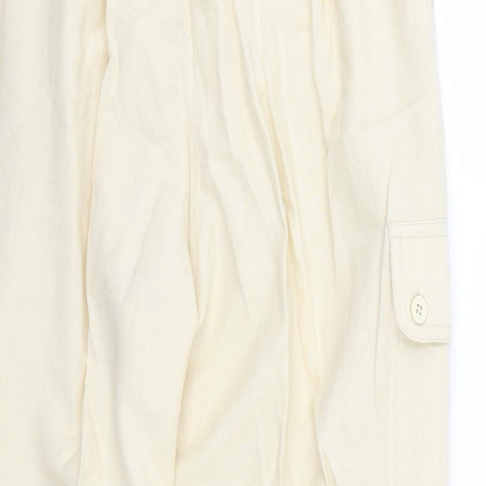 casual comfort Womens Beige   Trousers  Size 14 L25 in
