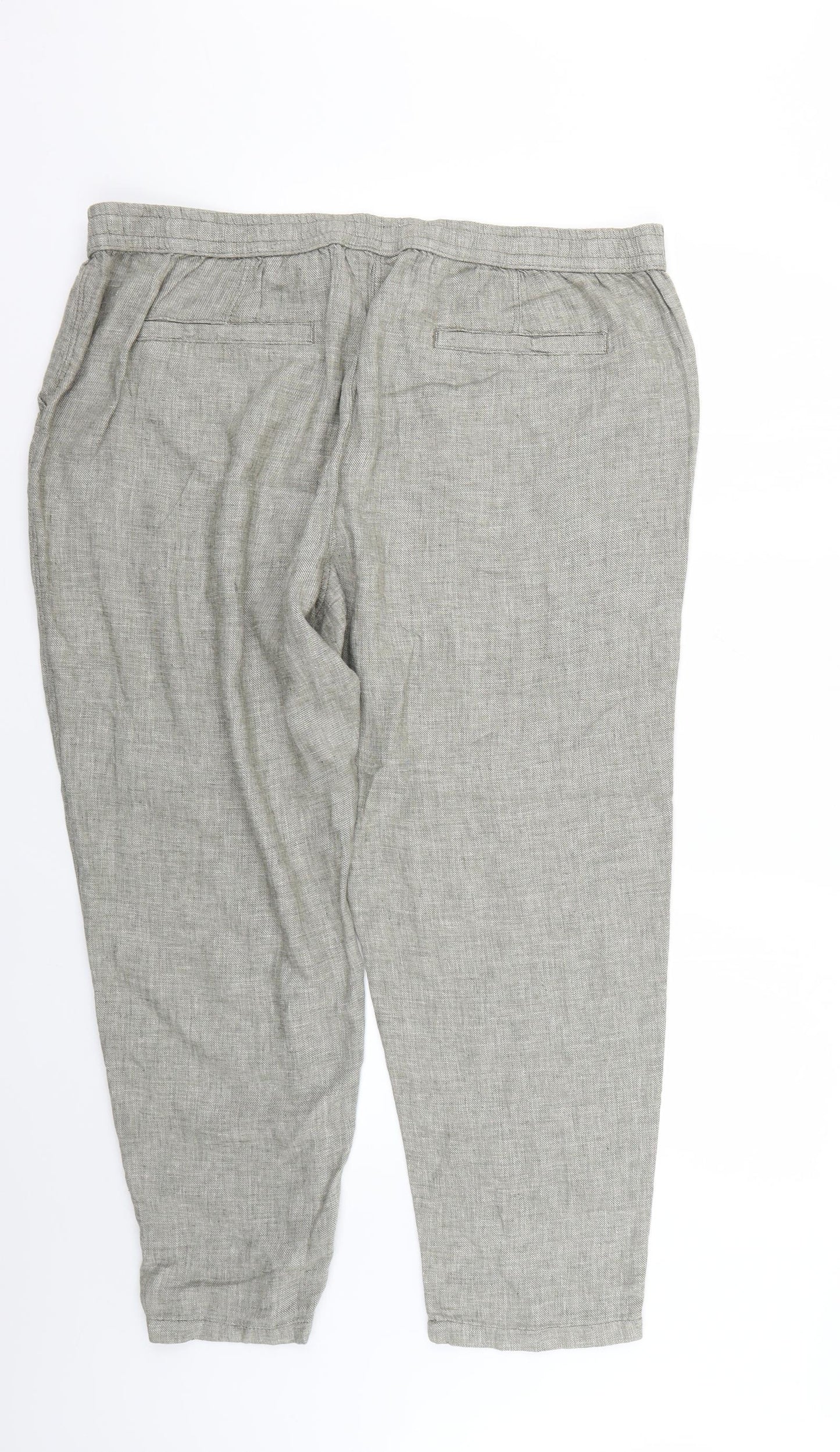 Nutmeg Womens Beige   Trousers  Size 20 L26 in