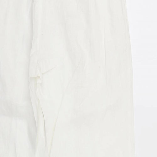 River Island Womens White   Trousers  Size 20 L30 in