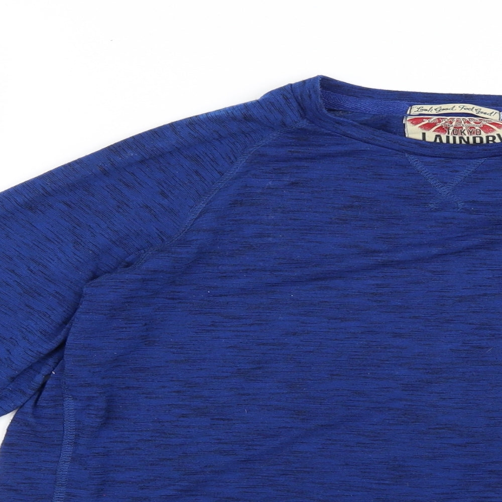 Tokyo Laundry Mens Blue    T-Shirt Size M