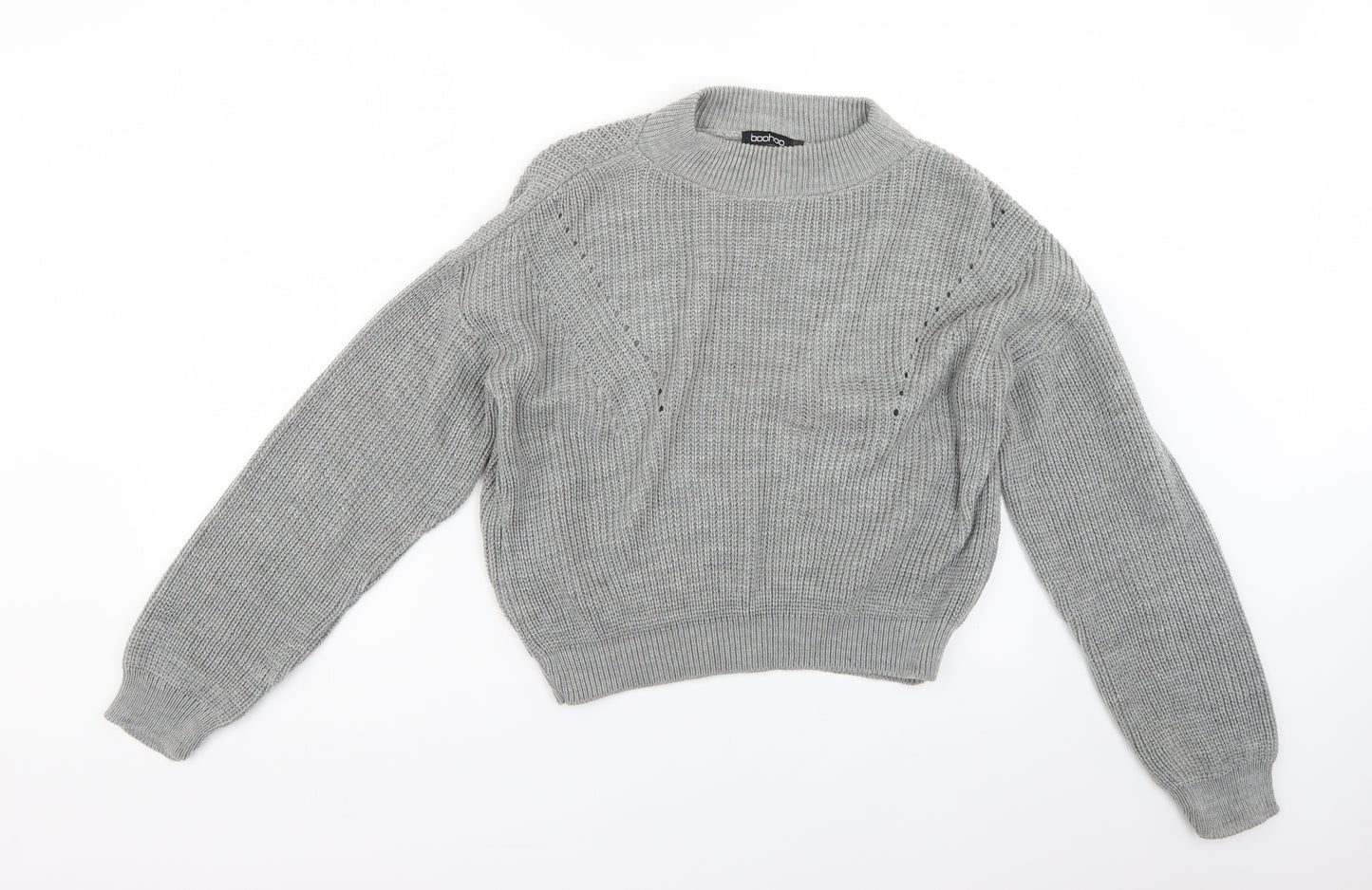 Boohoo Womens Grey    Jumper Size L