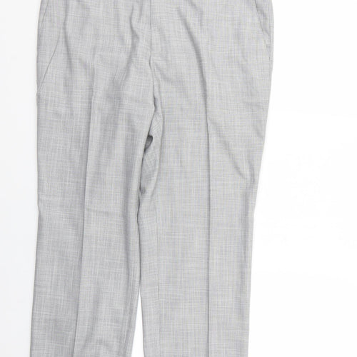 Marks and Spencer Mens Grey   Trousers  Size 34 L27 in