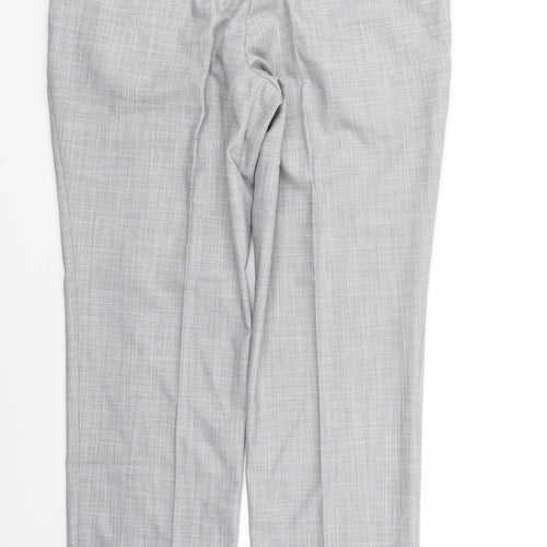 Marks and Spencer Mens Grey   Trousers  Size 34 L27 in