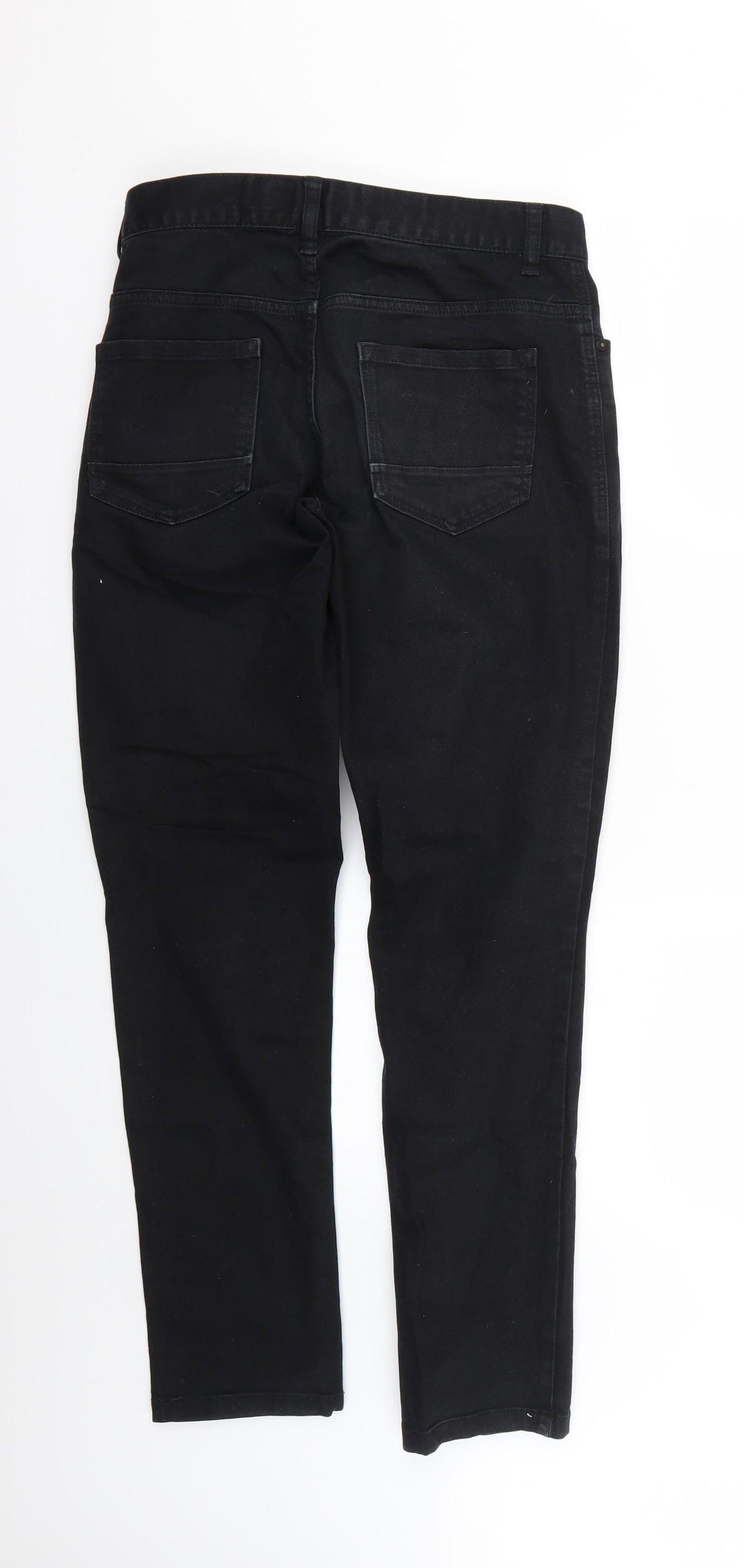 NEXT Mens Black   Skinny Jeans Size 28 L28 in