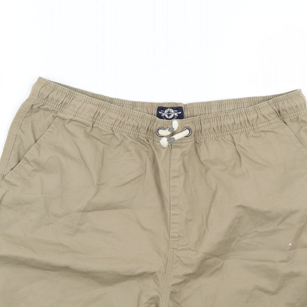 NEXT Boys Beige   Chino Shorts Size 16 Years