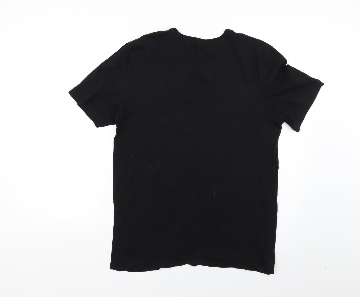 HUGO BOSS Mens Black    T-Shirt Size L