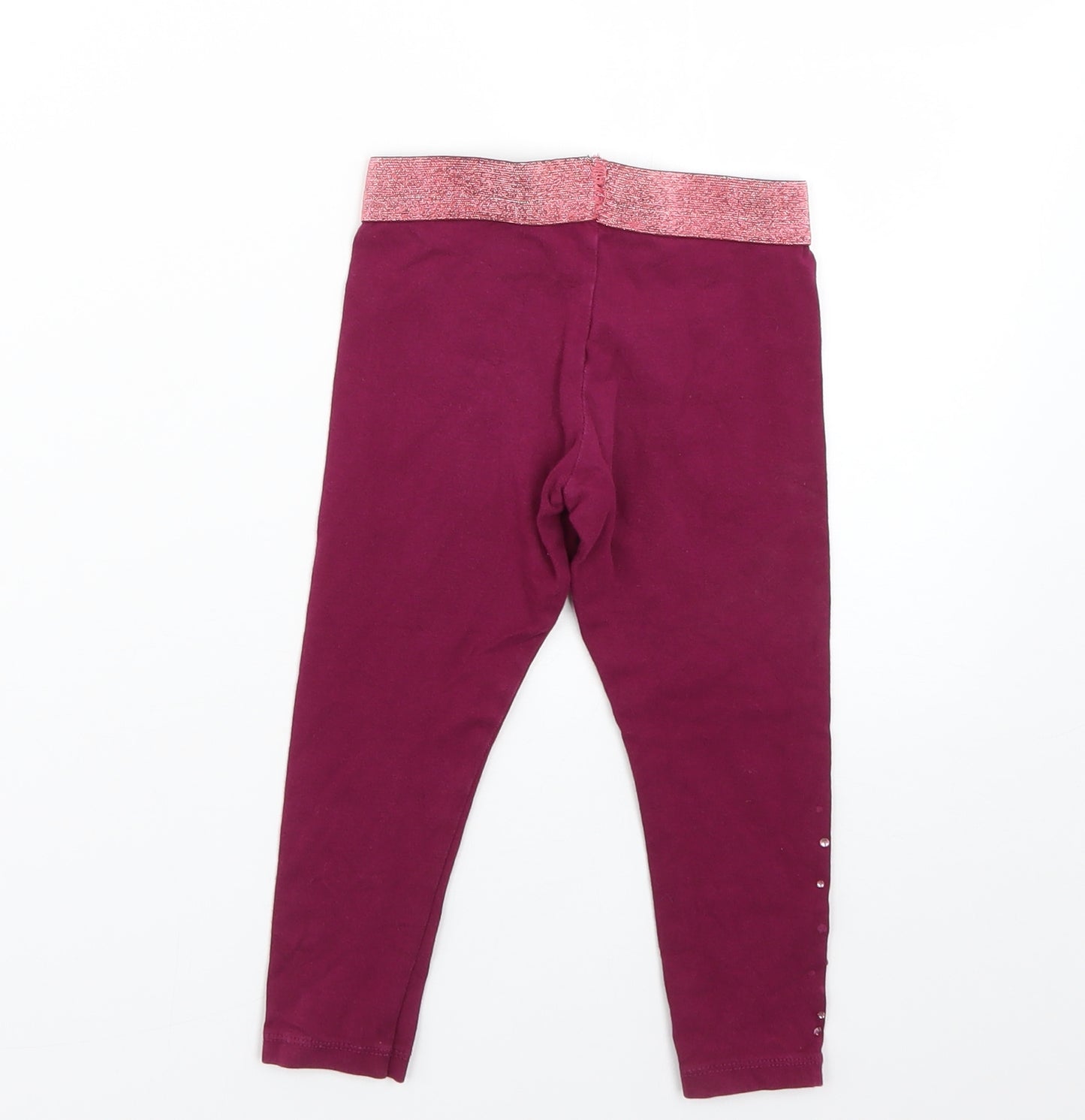 Primark Girls Pink   Jegging Trousers Size 3-4 Years