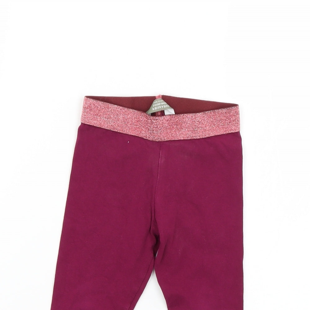 Primark Girls Pink   Jegging Trousers Size 3-4 Years