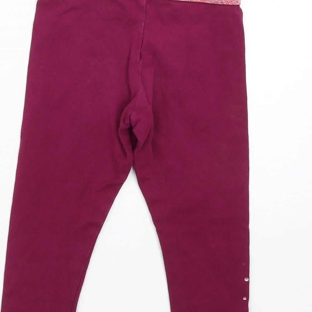 Primark Girls Pink   Jegging Trousers Size 3-4 Years