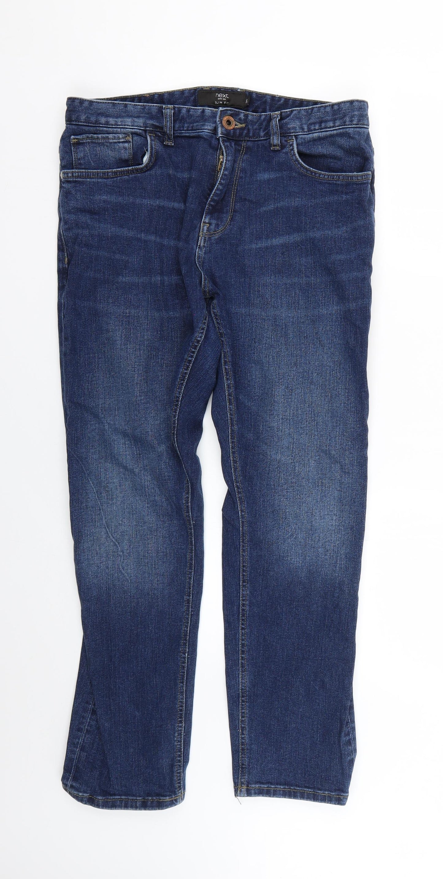 NEXT Mens Blue   Skinny Jeans Size 34 L26 in
