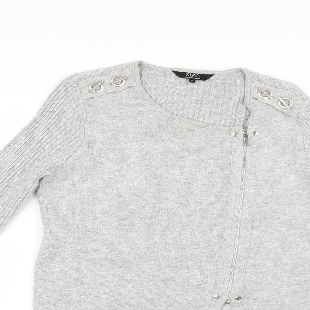 Julian Macdonald Womens Grey   Pullover Jumper Size 12