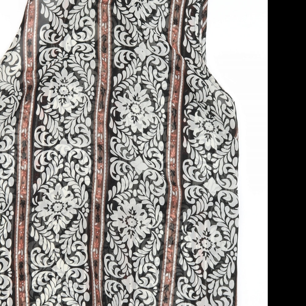 AX Paris Womens Multicoloured Floral  Basic  Size 14