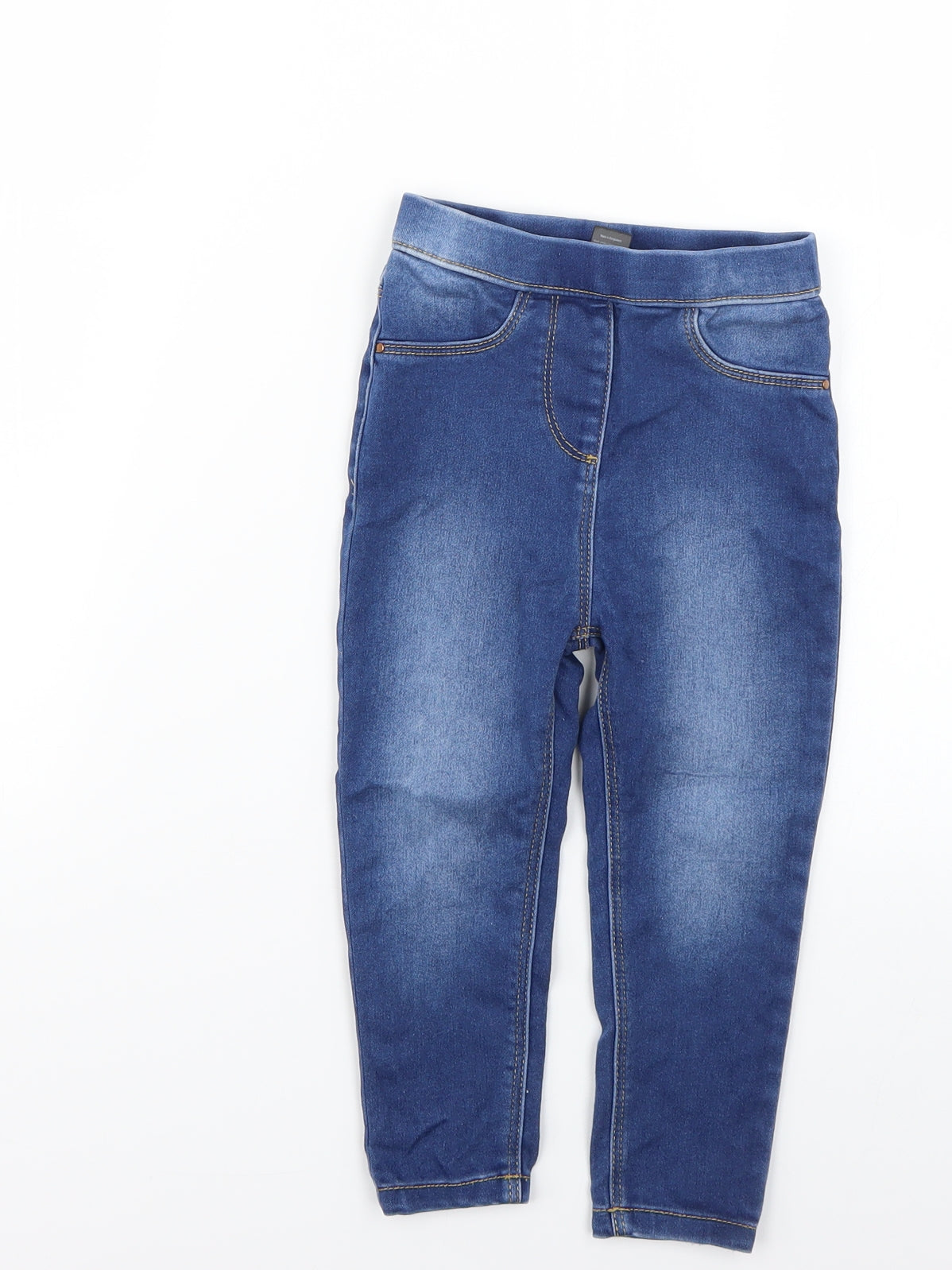 George Girls Blue   Jegging Trousers Size 2-3 Years