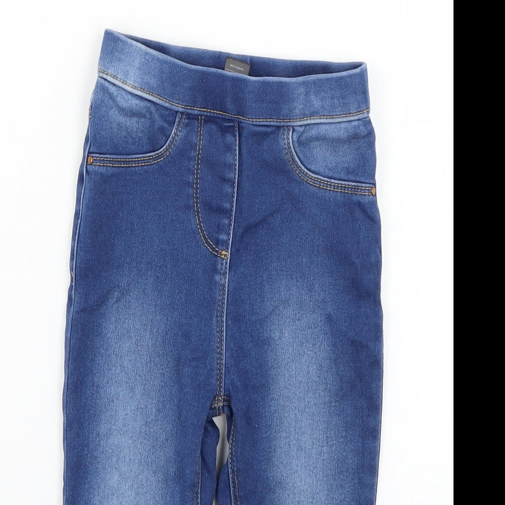 George Girls Blue   Jegging Trousers Size 2-3 Years