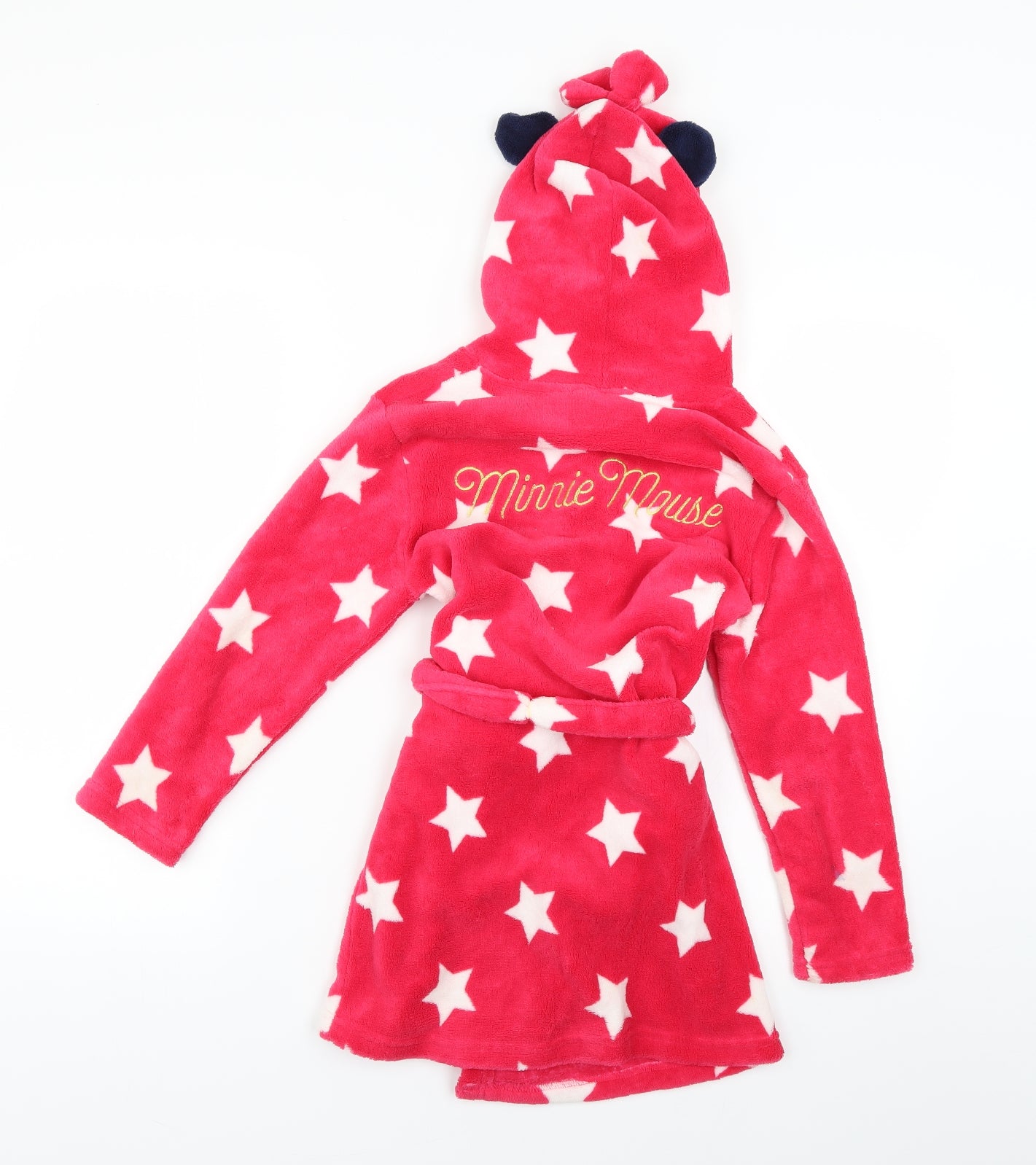 Disney Girls Pink Geometric  Top Robe Size 7-8 Years